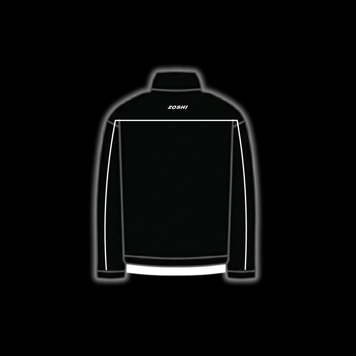 "BOSSWORK" TRACK JACKET [BLACK/WHITE]