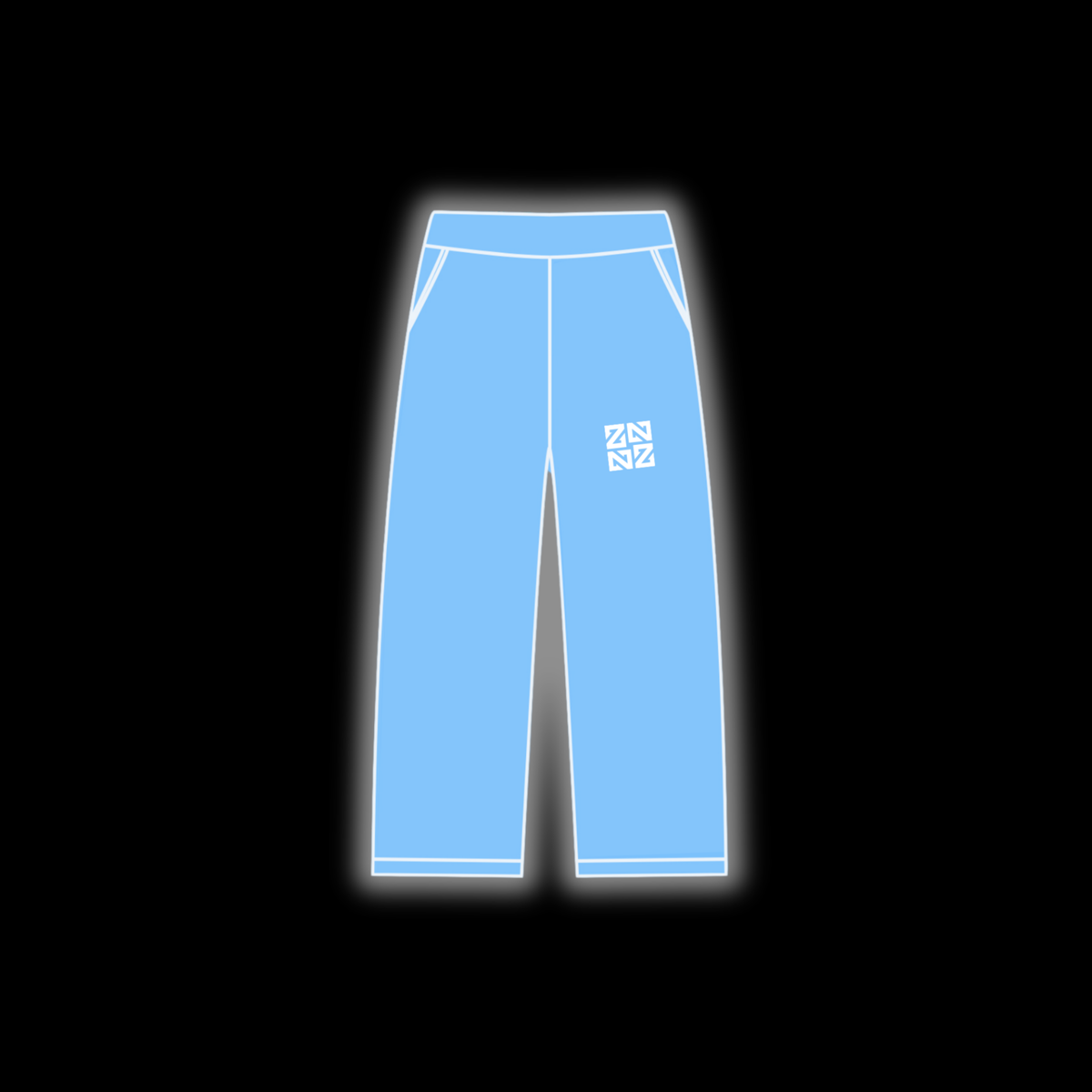 "STITCHNOLILO" SWEATPANTS [BABY BLUE]