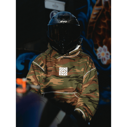 "STITCHNOLILO" HOODIE [CAMO]