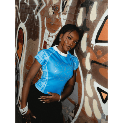 "CRYSTALWORK" WOMEN TEE