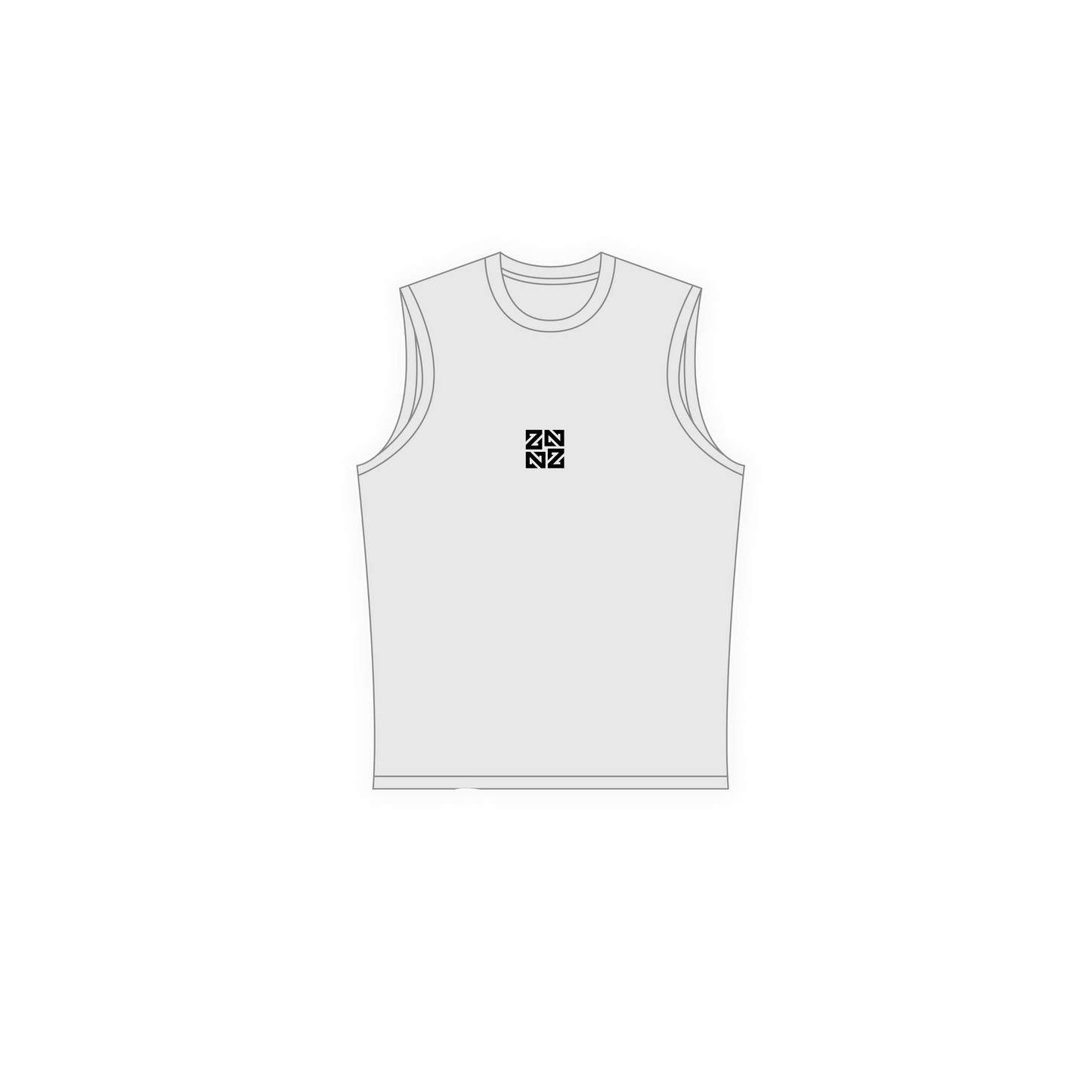 "Z-CORE" TANK TOP [WHITE]