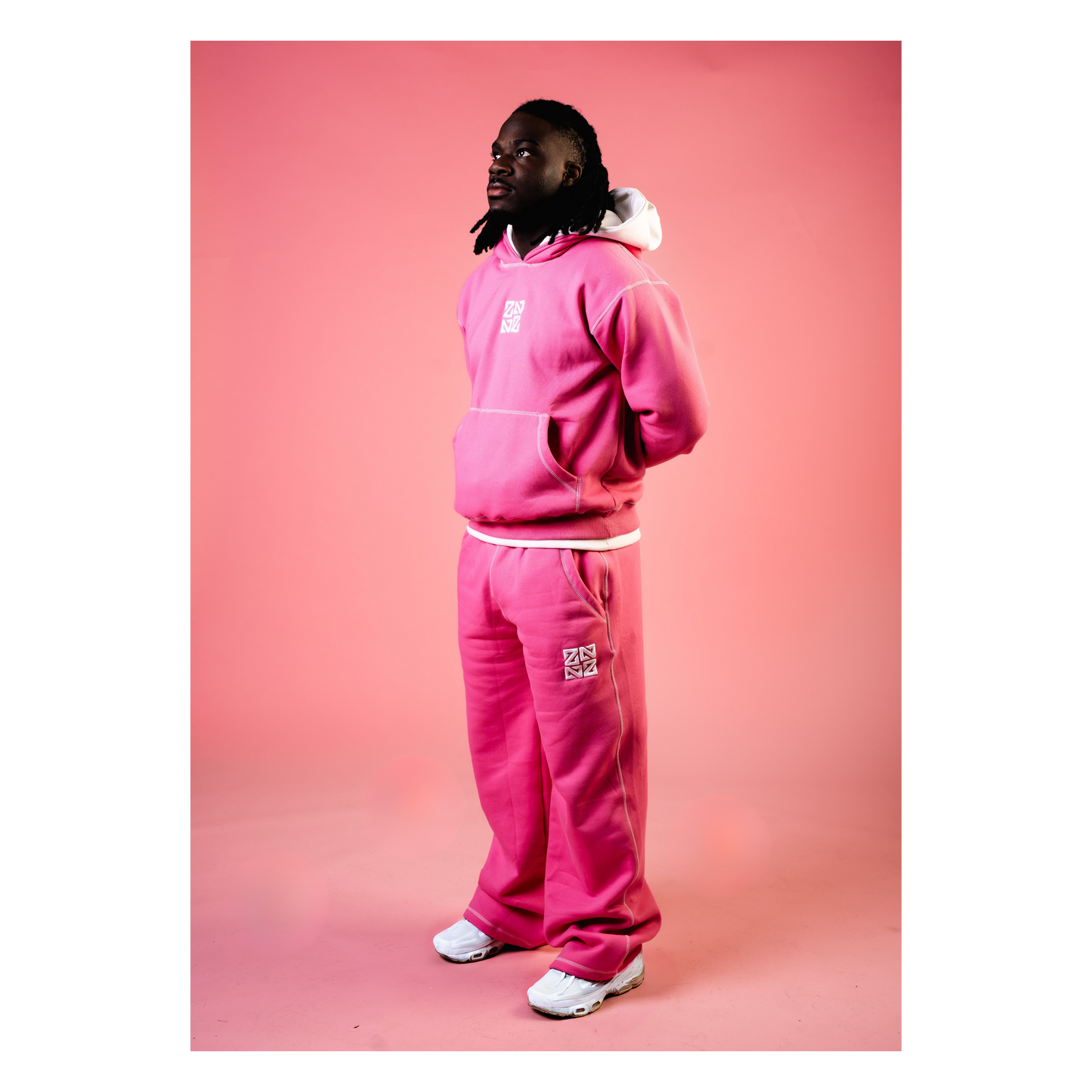 "STITCHNOLILO" SWEATPANTS [PINK]
