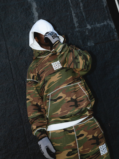 "STITCHNOLILO" HOODIE [CAMO]