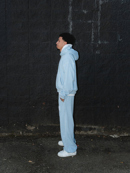 "STITCHNOLILO" SWEATPANTS [BABY BLUE]