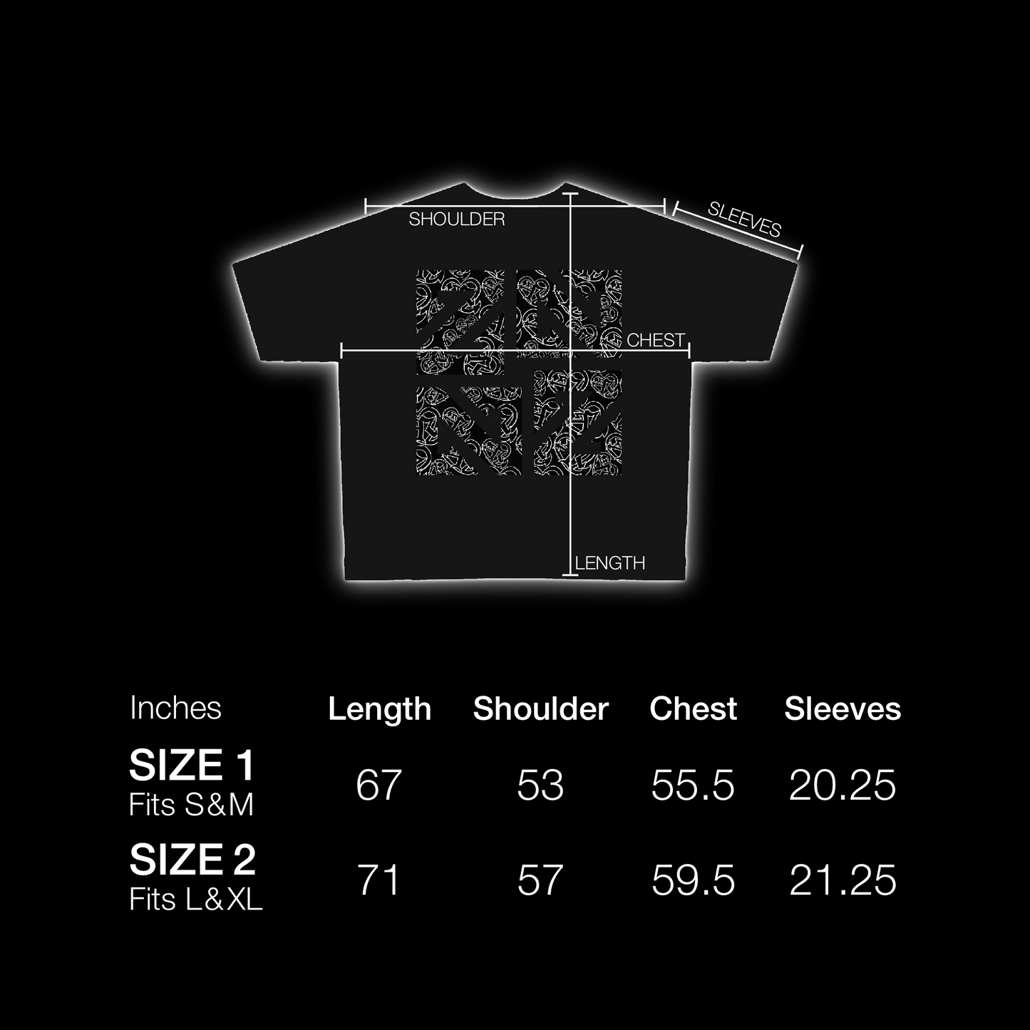 "U/Z" TEE [NOIR]