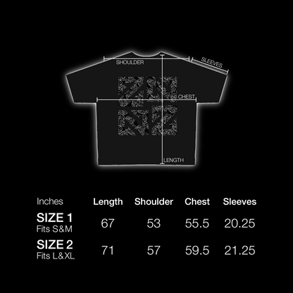 "U/Z" TEE [NOIR]